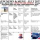 VFW Menu for July