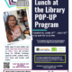 Pop-Up Lunch at the Library at Minor Park