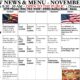 VFW Menu for November